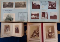 Photograph Albums, 3 vintage albums all relating to the Reading area to comprise a large album of
