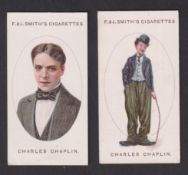 Cigarette cards, Smith's, Cinema Stars (ALL 'Smith's Glasgow Mixture' backs), set 25 cards, includes