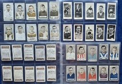 Cigarette cards, 3 part sets J Sinclair English & Scottish Football Stars 48/50 including Dixie