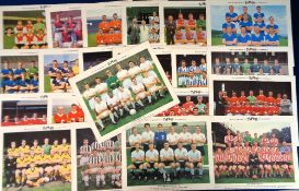 Trade cards, Typhoo, Famous Football Clubs, premium issue (set, 24 cards) (gd/vg)
