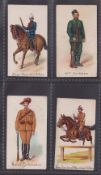 Cigarette cards, Redford's, Colonial Troops, four cards, Cape Mounted Rifles, 44th Gurkhas, Natal