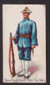 Cigarette card, Star of the World, Colonial Troops, type card, New Regiment, Wei Hai Wei (slightly