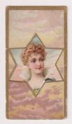 Cigarette card, Pritchard & Burton, Star Girls, type card, ref. H30, picture no 5 (some creasing,
