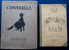 Books, 2 books to comprise Cinderella retold by C.S. Evans and illustrated by Arthur Rackham (