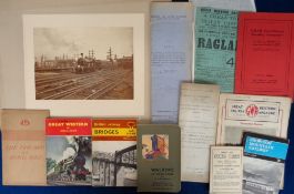 Ephemera, Rail, approx. 100 items of rail interest dating from the 1880s to the 1940s, to include