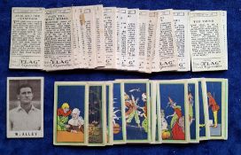 Cigarette cards, UTC South Africa Fairy Tales 70/96 plus a single Cole Store's Cricketer card (a few