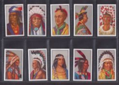 Trade cards, Fry's, Red Indians, (set, 25 cards) (vg/ex)
