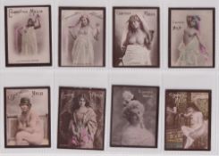 Cigarette cards, Algeria, Melia, Photo Series 3 (A) (1), '1200 Sujets' back, Actresses (A-D), Middle
