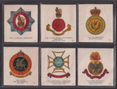 Tobacco silks, Muratti, Regimental Badges, Series G (79-94), 'L' size (15/16, missing no 88) (gd) (
