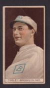 Cigarette card, USA, ATC, Baseball Subject, T207 (Recruit Little Cigars), Bert Tooley, Brooklyn-Nat.