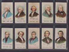 Trade cards, USA, J.D. Larkin ('Sweet Home Soap'), Presidents (18/23, missing Monroe, Fillmore,