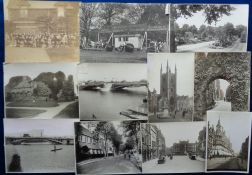 Photographs, Reading, 35 b/w professional images from 1917,1922 and 1926 to include Broad Street,