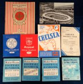 Football handbooks & booklets, selection of ten London Club related items, Chelsea (3) 'Let's Talk
