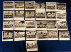 Trade cards, Sport, Football Teams, black & white issue, 25 different cards inc. Arsenal, Aston