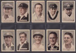 Trade cards, Australia, Allen's, Cricketers (Flesh tinted, Frame Back), (set, 36 cards including
