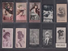 Cigarette cards, a collection of 100 scarce type cards, many different issuers & series inc.