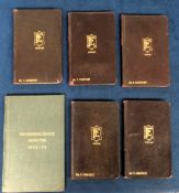 Football League Handbooks, a collection of five Football League Handbooks for seasons 1922-23,
