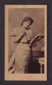 Cigarette card, Morris, Beauties, Collotype, type card, ref. H278, picture no 3 (Dos Amigos Cigars
