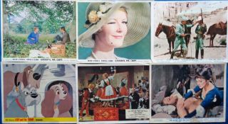 Entertainment, Lobby Cards, approx. 60 vintage lobby cards and film stills to include Goodbye Mr