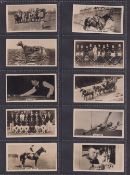 Cigarette cards, Lambert & Butler (Overseas), The World of Sport (set, 50 cards) (gd)