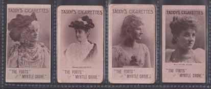 Cigarette cards, Taddy Actresses Collotype, 4 cards; Palmer, Patti, Anderson, Moore(all with