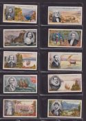 Cigarette cards, Smiths Famous Explorers 33/50 (gen gd a few with slight marks)