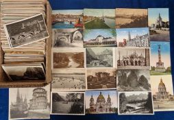 Postcards, Foreign, approx. 600 European cards, mainly views of towns, cities, villages, scenic