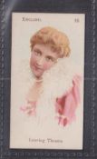 Cigarette card, Wills National Costumes, type card no. 12 England (gd)