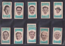 Trade cards, Clevedon, Football Club Managers, inc. Joe Mercer, A. Stock, E.T. Bates, S. Bartram, J.
