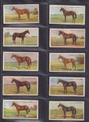 Cigarette cards, Sports, 5 sets, Ogden's Derby Entrants 1928, Drapkin Australian & English