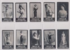 Cigarette cards, RJ Hill Actresses Continental with Seven Wonder backs (15); Otero (2 diff), Simon-