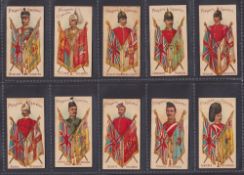 Cigarette cards, Player's Military Series (set 50 cards) (mixed, gen about gd, a few fair)