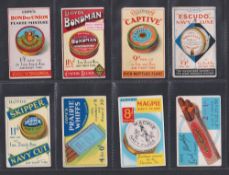 Cigarette cards, Cope's, 5 sets Household Hints adverts, Lawn Tennis Strokes 1-25 (both above sets