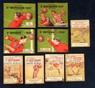 Trade issues, Football, Amalgamated Press, nine booklets, The Champion English League Photo