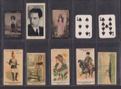 Cigarette cards, Overseas, 75 more interesting & unusual cards mainly single cards or small runs.