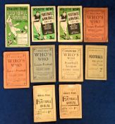 Athletic News, selection of small format publications inc. Athletic News Annuals for 1915-16 (slight