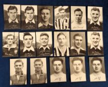 Trade issues, Evening Despatch (Edinburgh), Football Star Series, b/w postcard size Scottish