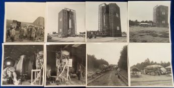 Military, a collection of 8 (approx. size 6.25 x 6.25