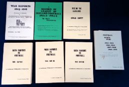 Football reference books, seven facsimile reference books published by The Association of Football