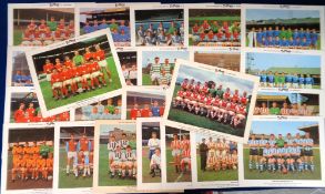 Trade cards, Typhoo, Famous Football Clubs, 2nd Series, premium issue (set, 24 cards) (gd)