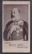 Cigarette card, Taddy, English Royalty, type card, ref. H416, Prince of Wales (Edward VII) (very