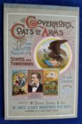Cigarette cards, USA, Duke Governors Coats of Arms printed album (small amount of foxing on cover,