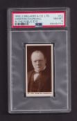 Cigarette card, J Millhoff in the Public Eye, type card no.12 Rt Hon Winston Churchill,