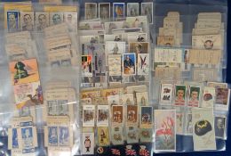 Cigarette cards, Carreras, a comprehensive collection of approx. 220 type cards inc. Cricketers (A