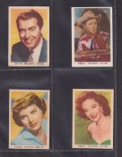 Trade cards, Cereal Foods, Popular Film Stars (set 30 cards) including Marilyn Monroe which is