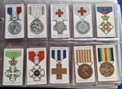 Cigarette cards, 8 sets, UTC (2), Boy Scout Girl Guide & Voortrekker Badges, South African