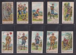 Trade cards, Fry's, Scout Series (White back), (set, 50 cards) (vg)