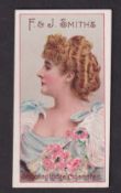 Cigarette card, Smith's, Advertisement card, type card with advert for Shooting Lodge Cigarettes,