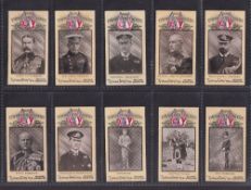 Trade cards, Typhoo, Our Empires Defenders (23/24 missing no 16) (2 fair, rest gd)