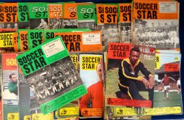 Football magazines, a collection of 160+ issues, Soccer Star (Dec 1962 to Dec 1968) approx. 110